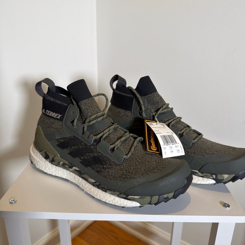 Adidas Terrex Olive Athletic Shoes